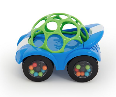 Rattle & Roll Buggie Toy - blue
