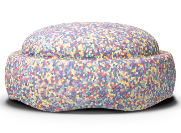 Stapelstein Steen Confetti  pastel 1 stuk