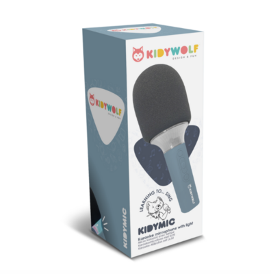 KIDYMIC Karaoke-microfoon - blauw