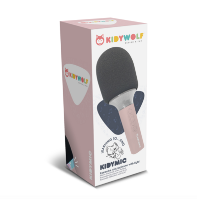 KIDYMIC Karaoke-microfoon - roze