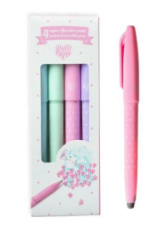 4 Pastel Erasable Pens