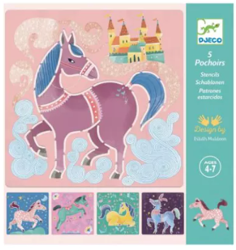 Sjablonen Paarden