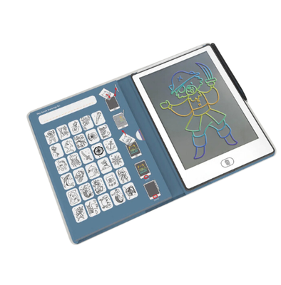 Kidydraw Mini - Tekenbord - Oceanen &amp; Piraten