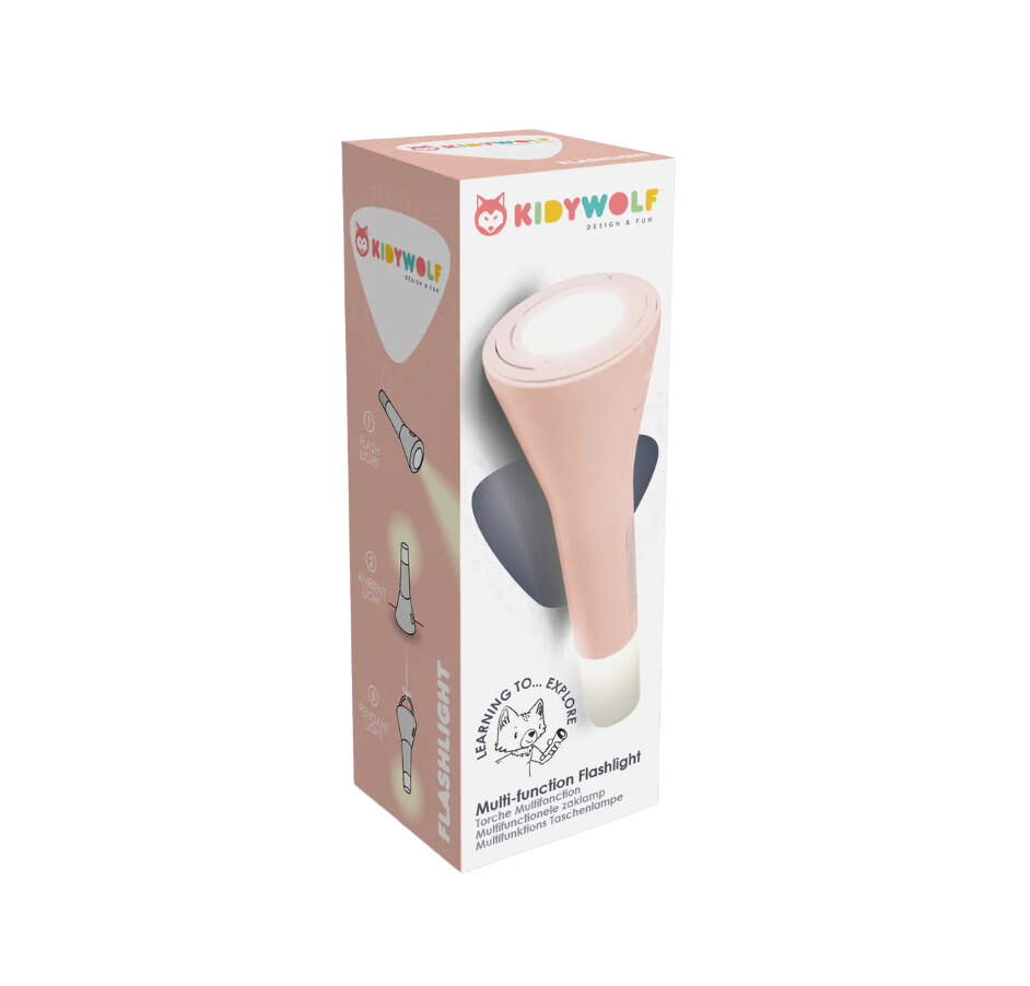 Flashlight 3-in-1 zaklamp nude