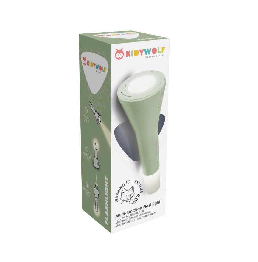 Flashlight 3-in-1 zaklamp groen