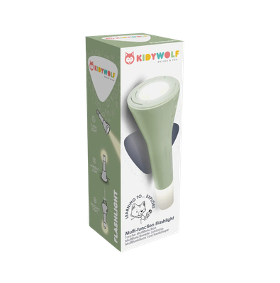 Flashlight 3-in-1 zaklamp groen