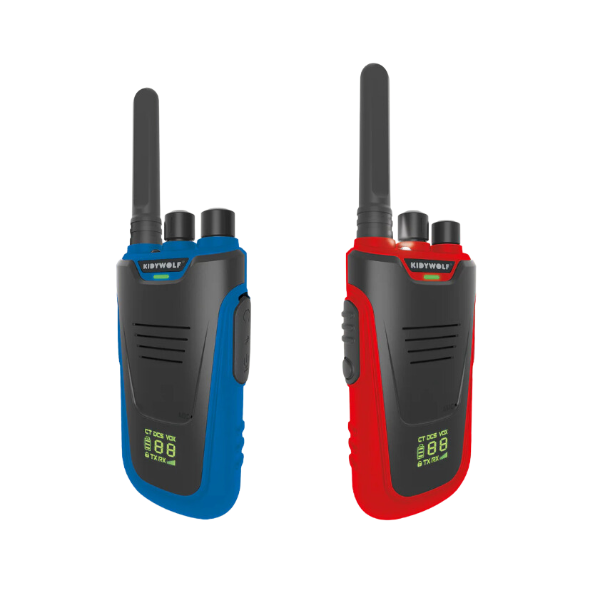 Kidytalk blauw - rood
