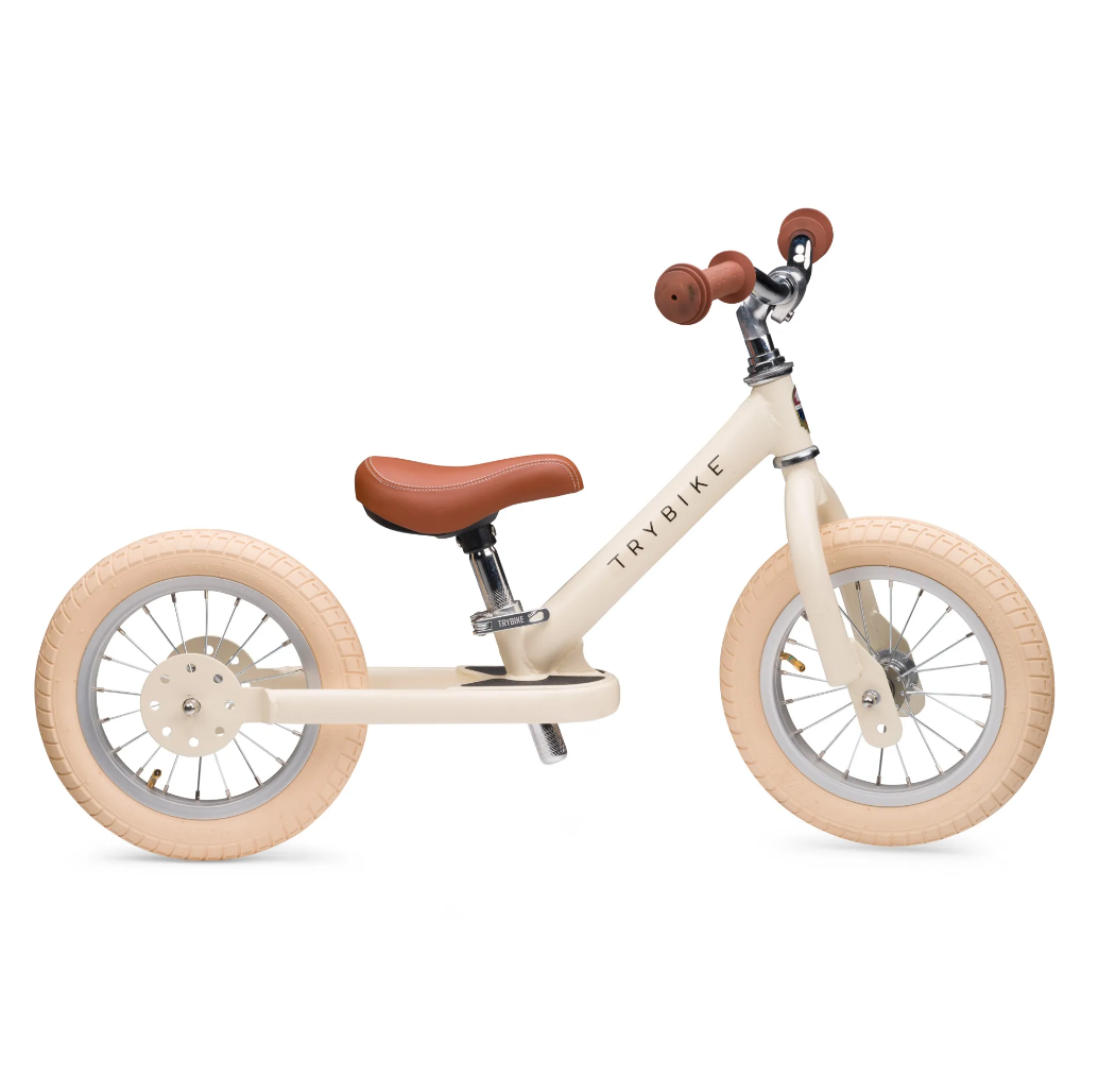 Trybike Steel loopfiets - Vintage Cream