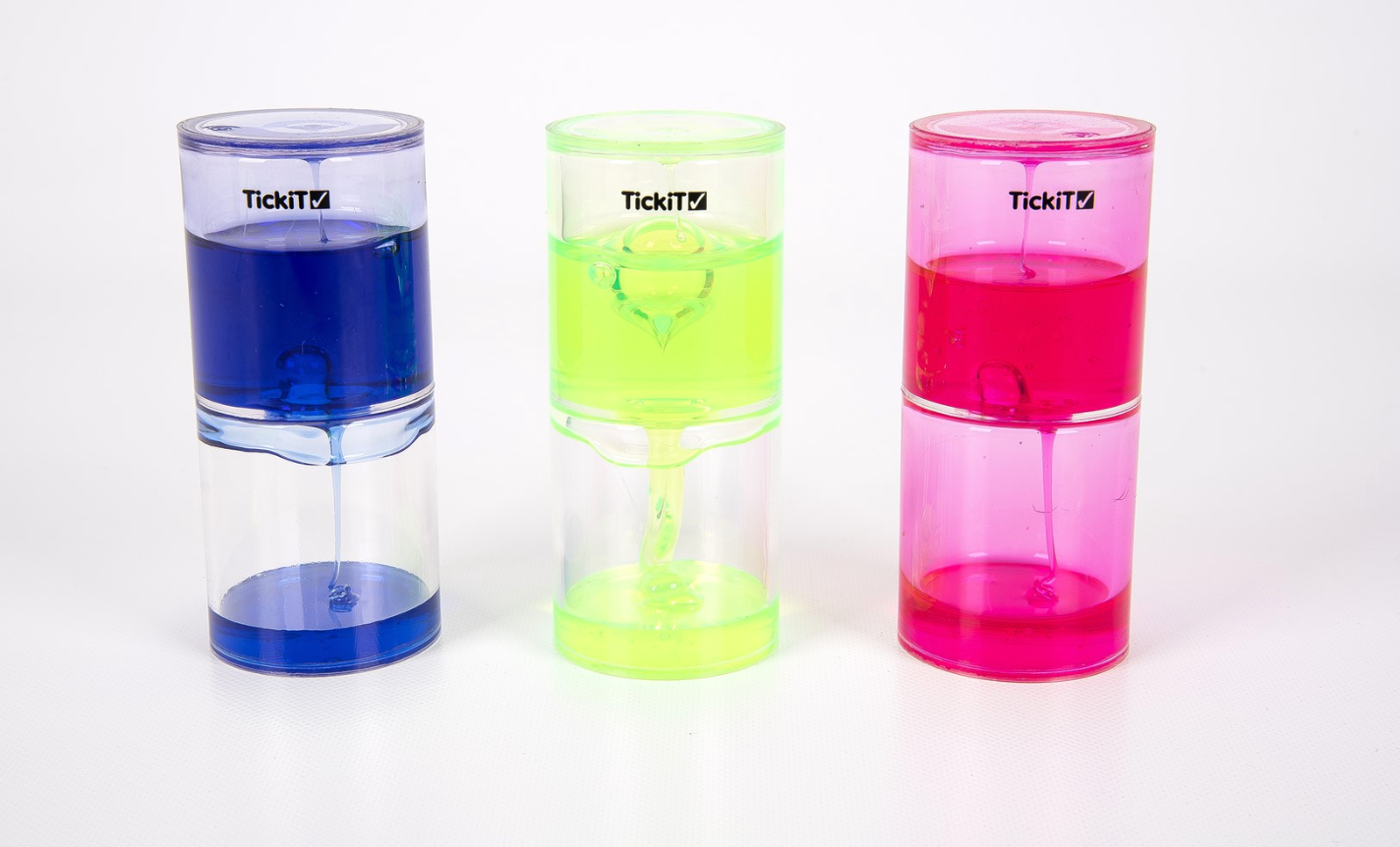 Tickit Doorschijnende Sensorische Ooze Tube Set