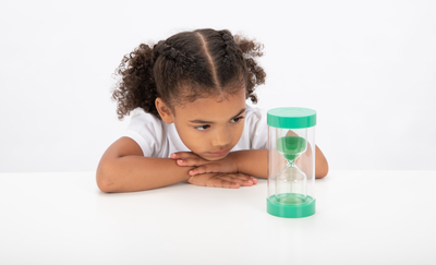 Tickit KleurBright Sand Timer 1 Minuut - Groen