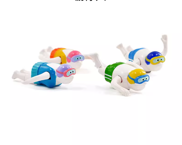 Opwind zwemmers
