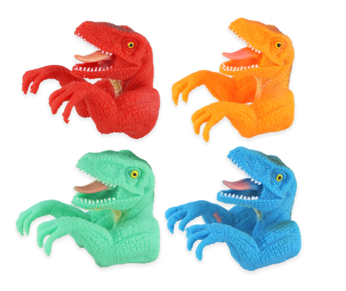 Dinosaurus vingerpoppetjes