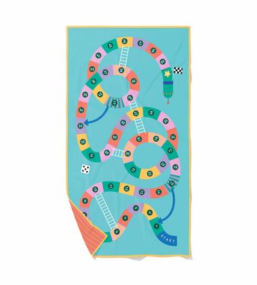 Speelhanddoek - Snake &amp; Ladders 180x100 cm