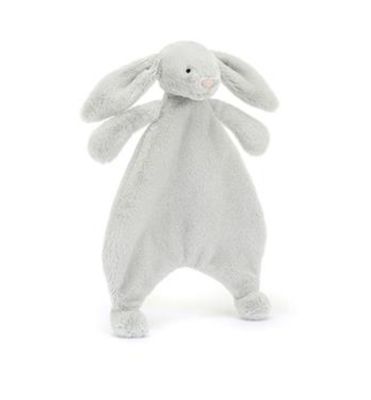 Bashful Silver Bunny Comforter