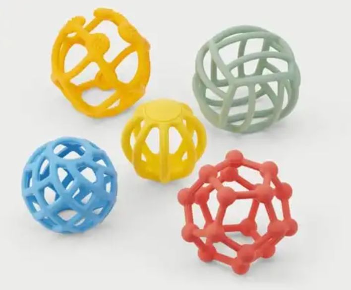 Tickit Silisoft Flexibele Ballen Regenboog
