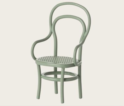 Maileg Vintage chair, Mouse - Mint