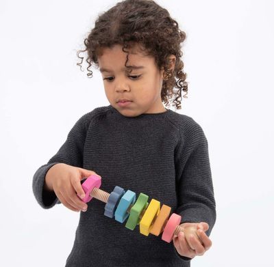 Tickit Regenboog Houten Vorm Twister