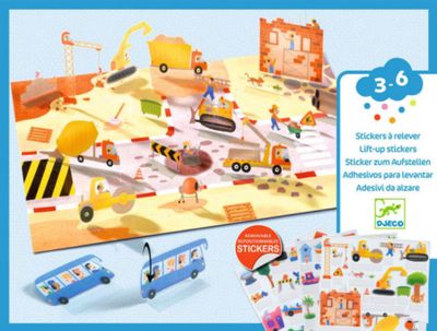 Knutselset - Stickers Voertuigen