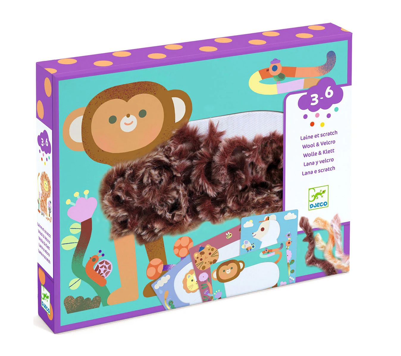 Knutseldoos - Wool &amp; Velcro