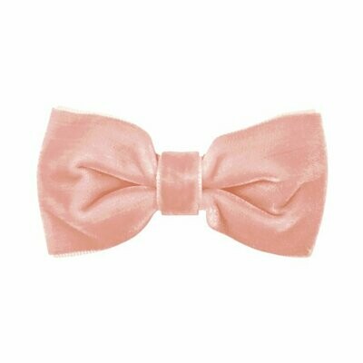 Oud-roze fluwelen haarspeldje