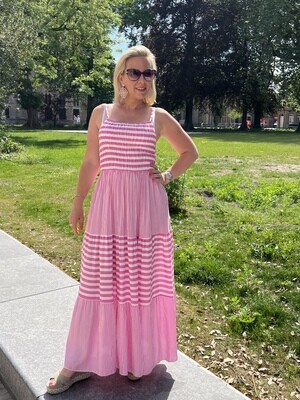 Claire summerdress pink