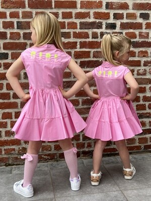 Fun Fun Girl pinkdress