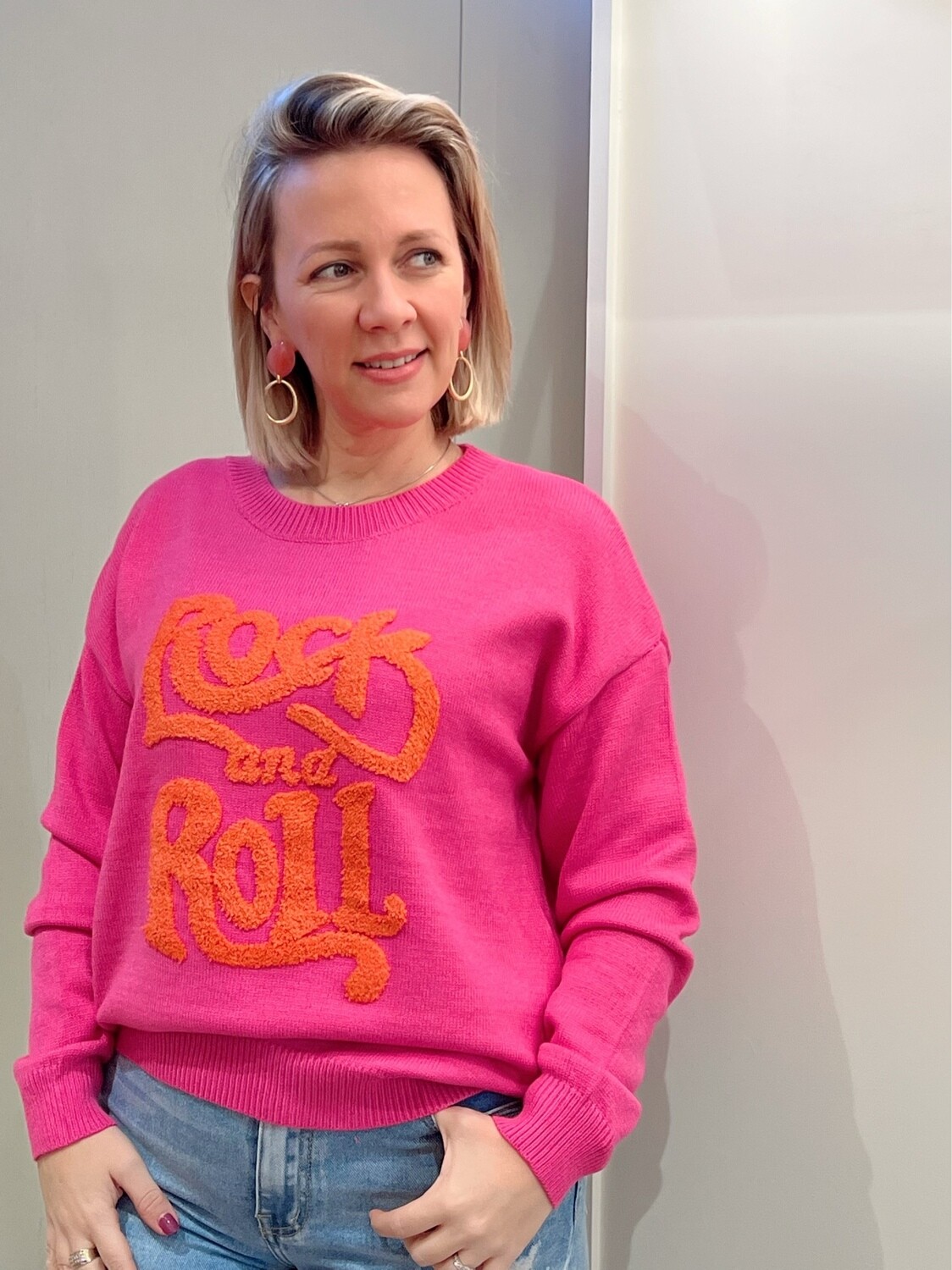 Pull Rock and roll pink