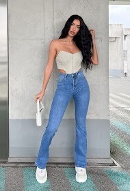 Push up Flare jeans