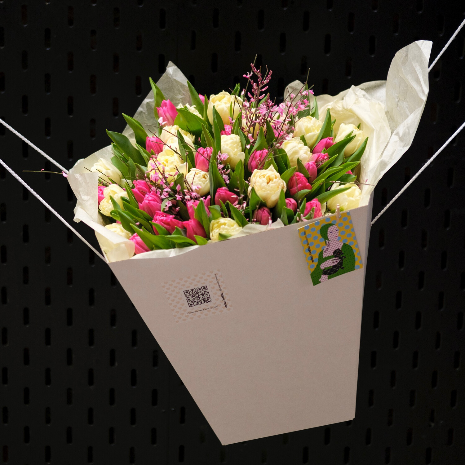 Букет XXL из тюльпанов 1013 Букет XXL из тюльпанов 1013