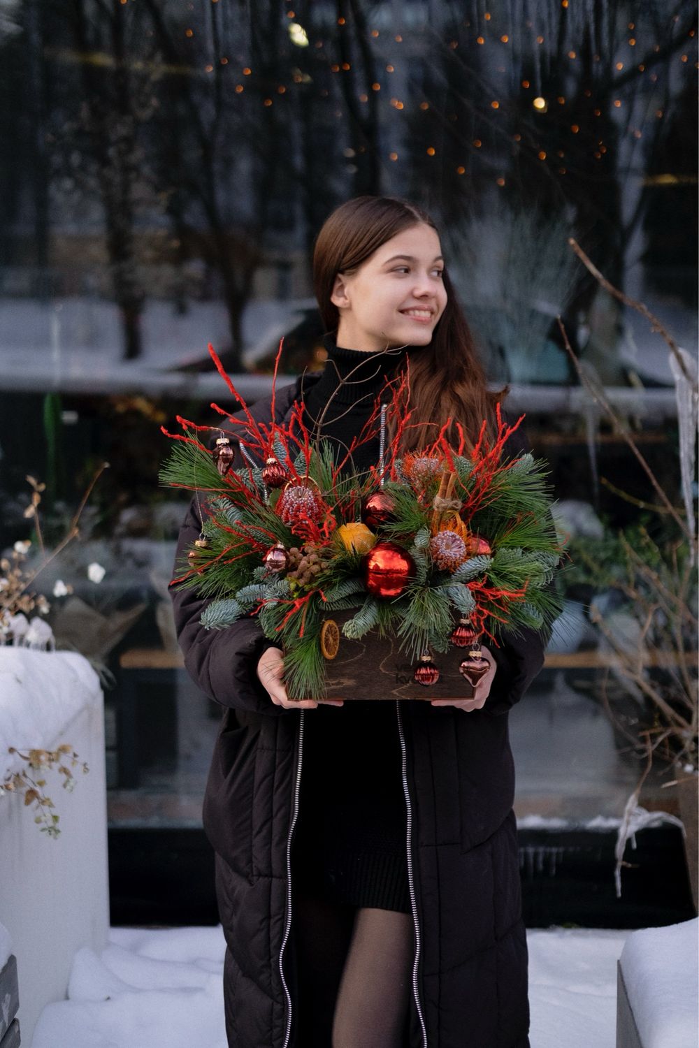 Композиция в красной гамме