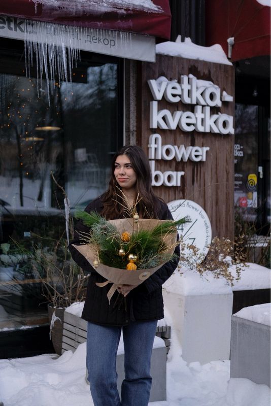 Букет хвойный