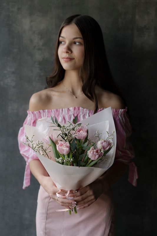 Букет из тюльпанов 990