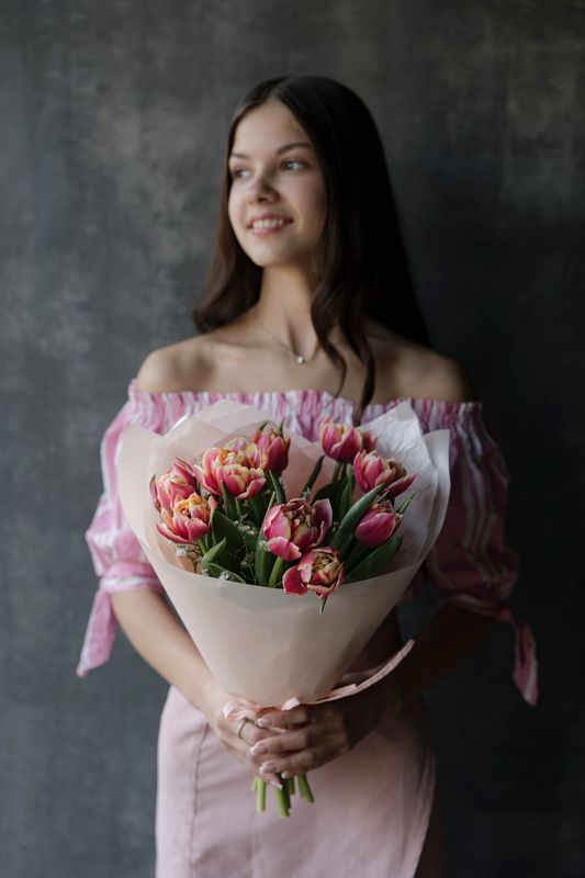 Букет из тюльпанов 993