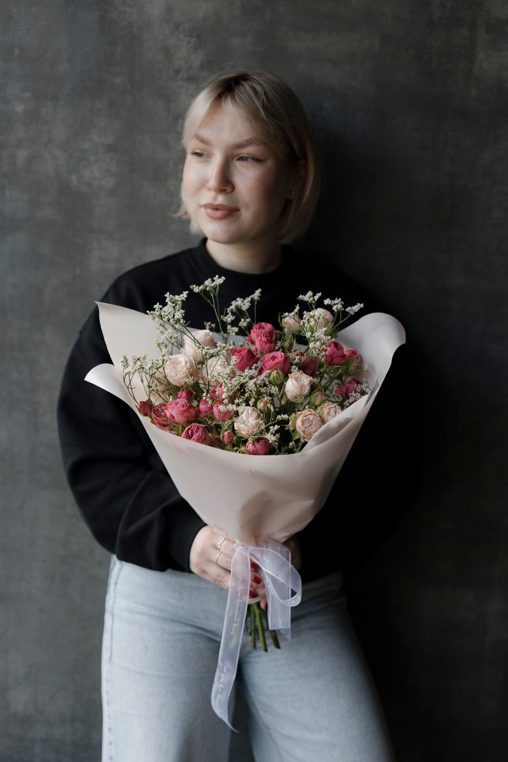 Букет из кустовых роз 997