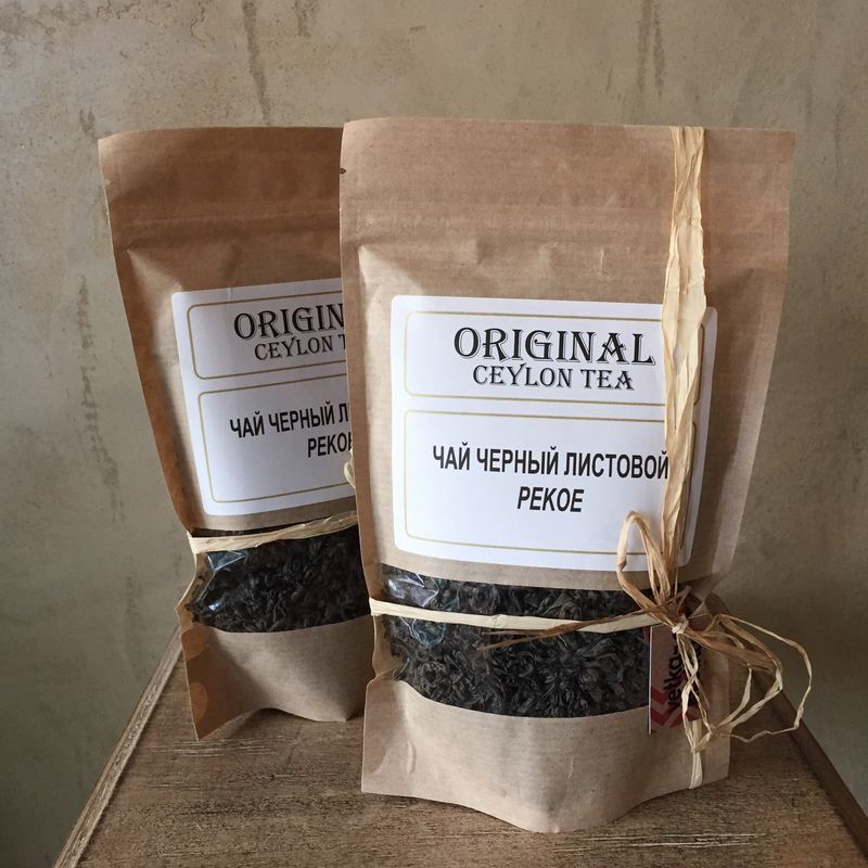 Чай “Original Ceylon Tea” чёрный листовой Pekoe 