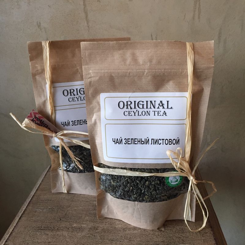 Чай «Original Ceylon Tea” зелёный листовой