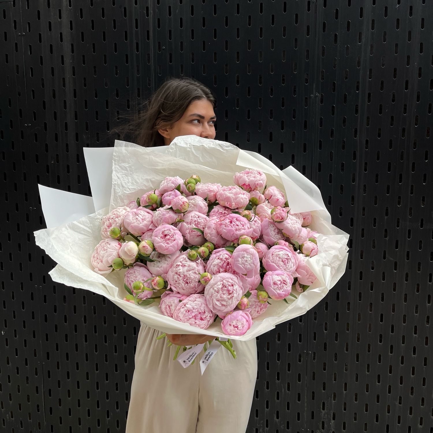 Букет XXL из пионов