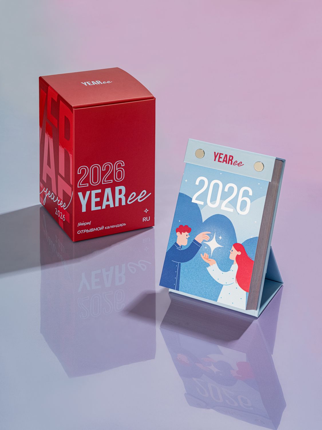 Календарь "Yearee" на русском языке