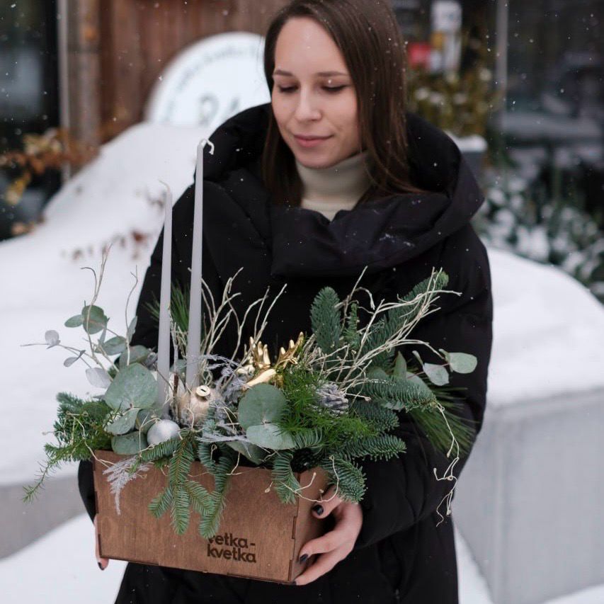 Композиция со свечами