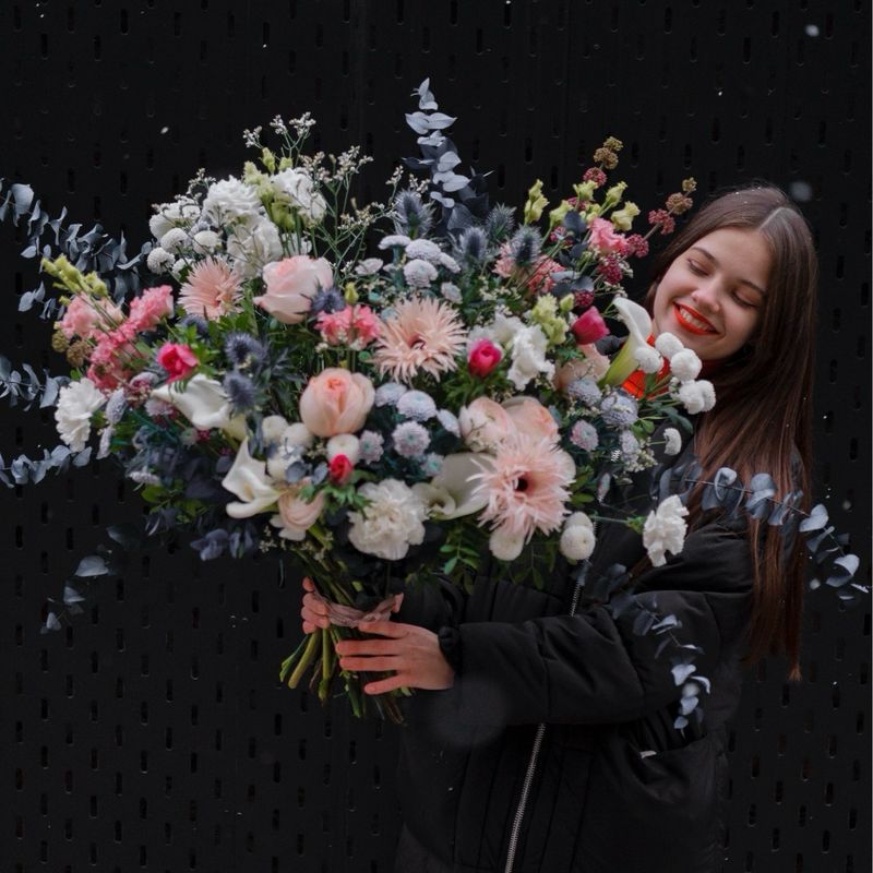 Букет XXL с зимним настроением