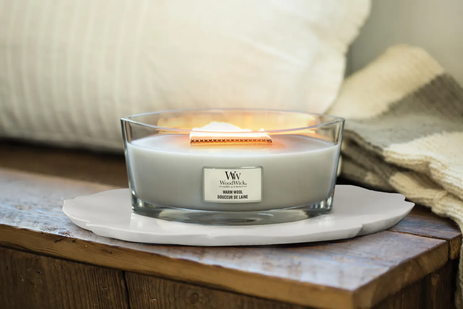 Свеча-эллипс Woodwick 453 г