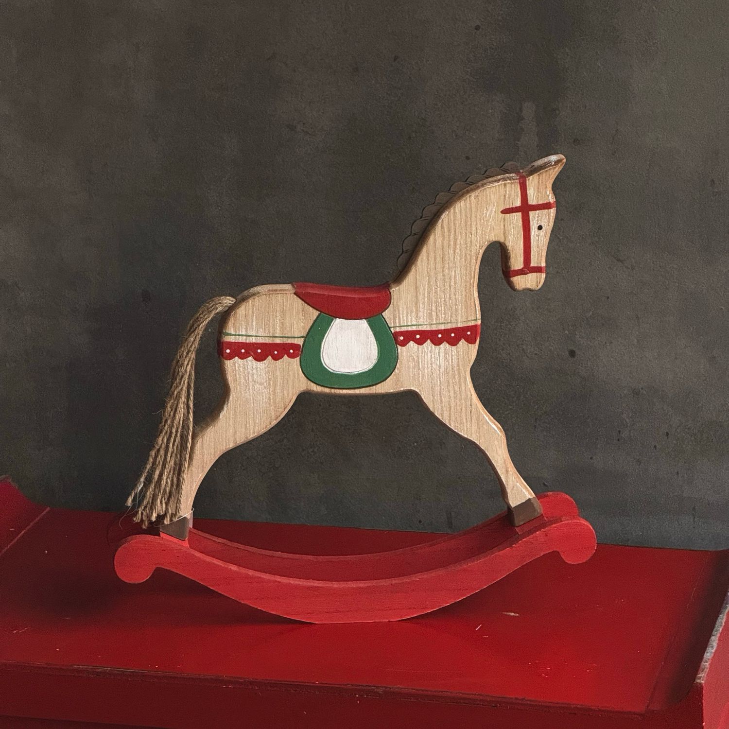Игрушка-качалка лошадка 31см