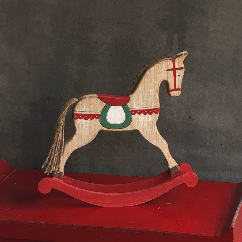 Игрушка-качалка лошадка 31см
