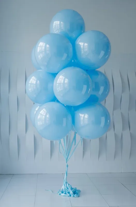 Сет из шаров-гигантов XXL 91см (нежно-голубой) Сет из шаров-гигантов XXL 91см (нежно-голубой)