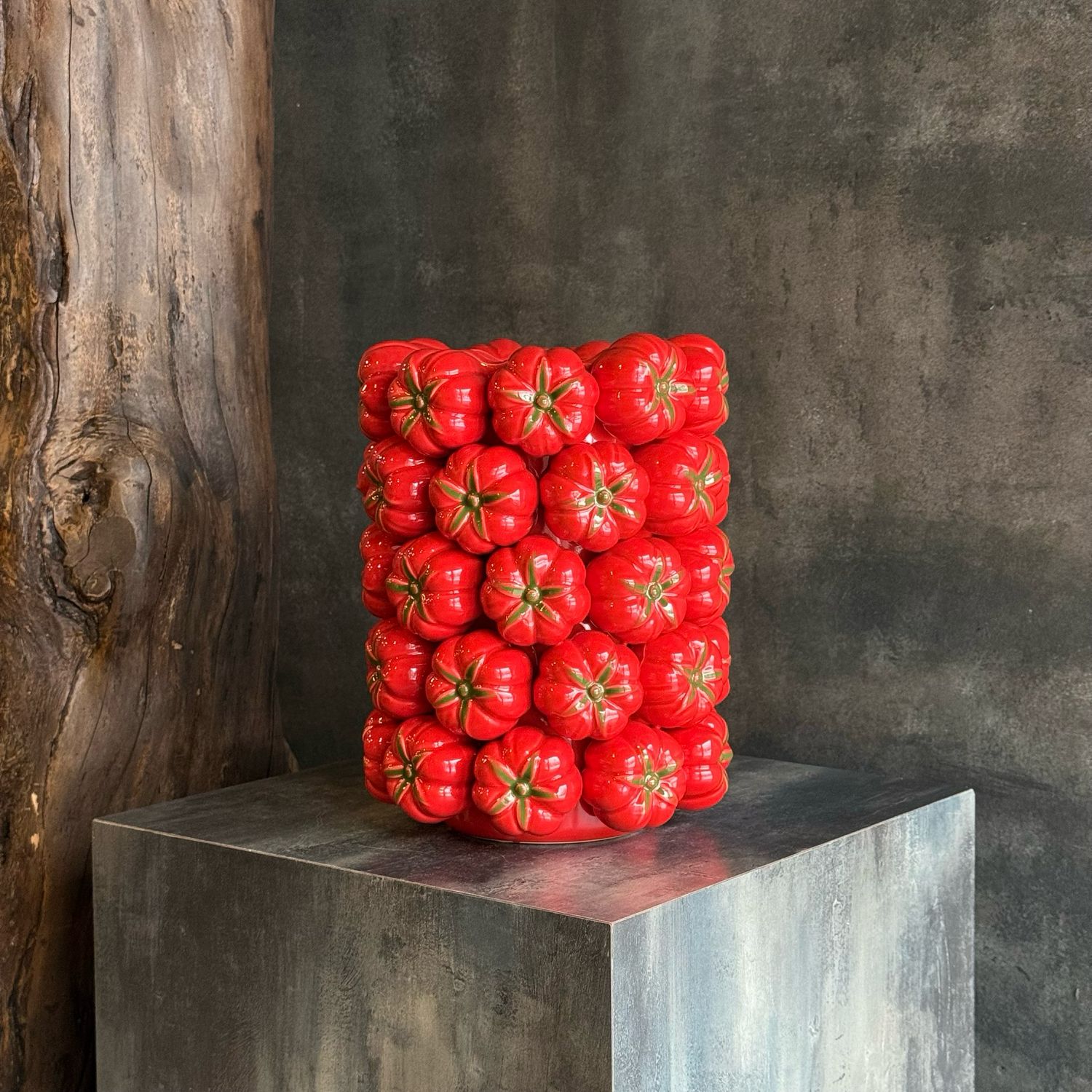 Ваза декоративная «Томаты»