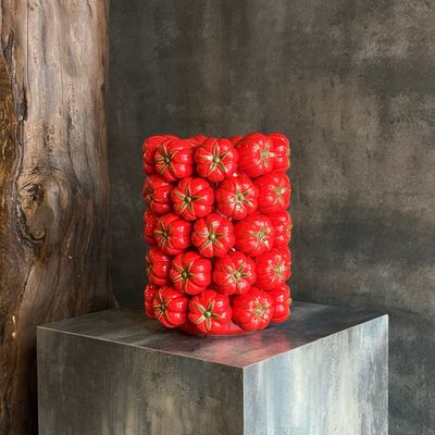 Decorative Tomato Vase Decorative Tomato Vase