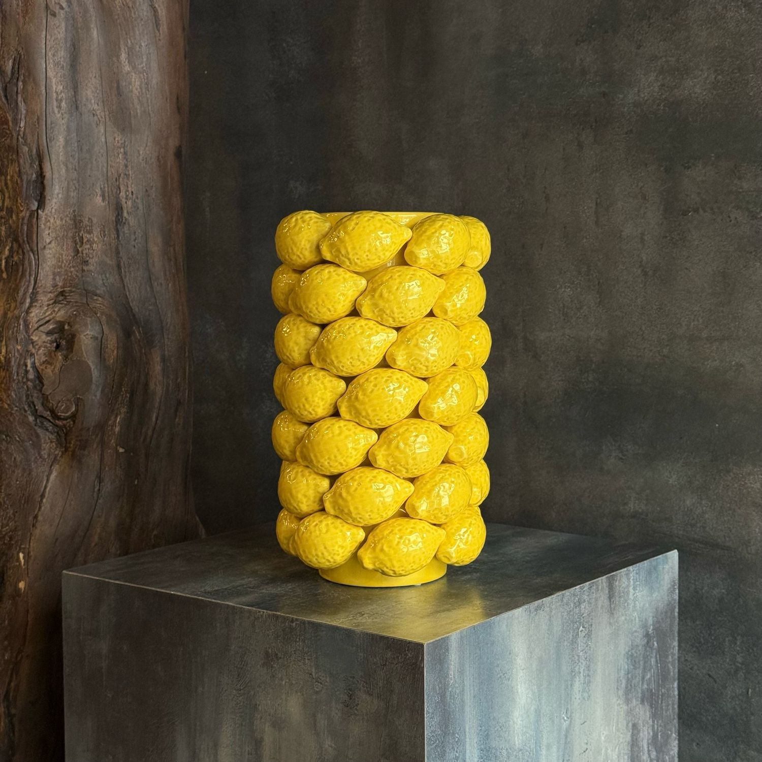 Ваза декоративная «Лимоны»