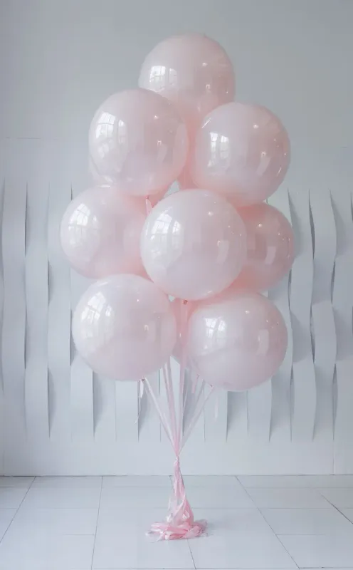 XXL 91cm Giant Balloon Set (soft pink)