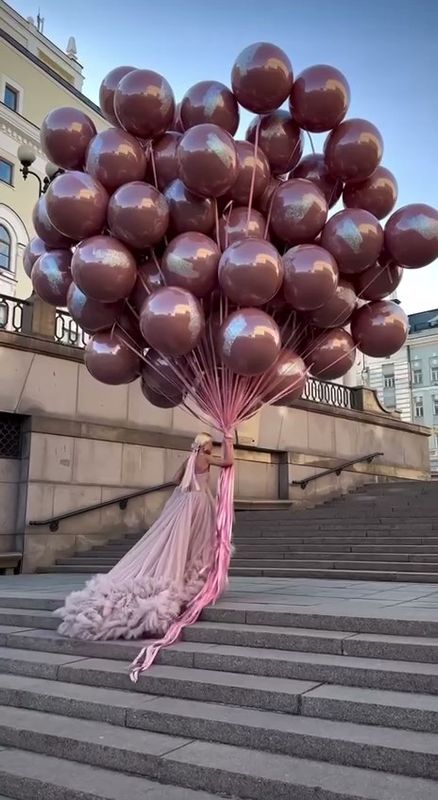 WOW-сет из 100 шаров-гигантов 91см