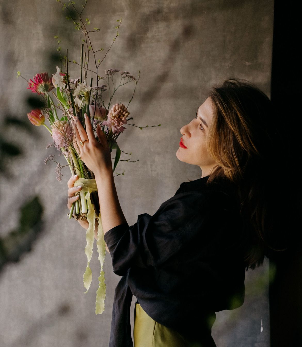 Мастер-класс по сборке весеннего интерьерного букета